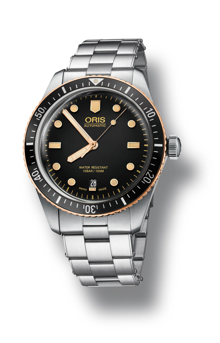 ORIS DIVERS 65 BRONZE BEZEL Pearces the Jewellers