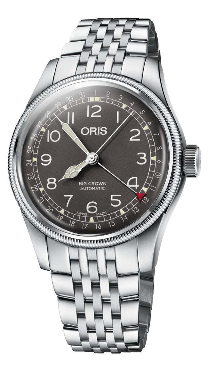 ORIS BIG CROWN POINTER DATE BRACELET SLATE DIAL